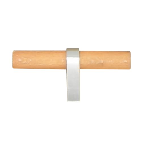 Outanaya Massivholz Möbelgriff Schrankknopf mit Glatter Oberfläche Korrosionsbeständig Einfache Montage Vielseitig für Küchenschränke und Türen Modernes Design in Silberoptik Outanaya Massivholz Möbelgriff Schrankknopf mit Glatter Oberfläche Korrosionsbeständig Einfache Montage Vielseitig für Küchenschränke und Türen Modernes Design in Silberoptik von Outanaya