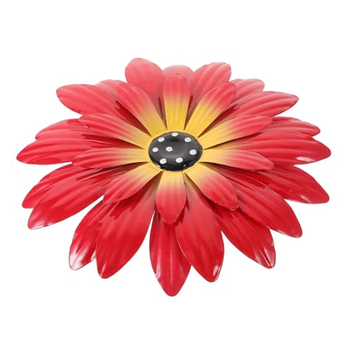 Outanaya Metall Sonnenblumen Wanddeko Hängend Rote Garten Wandkunst Für Wohnzimmer Büro Terrasse Außenbereich Stilvolle Metallblume Dekoration Für Haus Hochzeit Party Outanaya Metall Sonnenblumen Wanddeko Hängend Rote Garten Wandkunst Für Wohnzimmer Büro Terrasse Außenbereich Stilvolle Metallblume Dekoration Für Haus Hochzeit Party von Outanaya