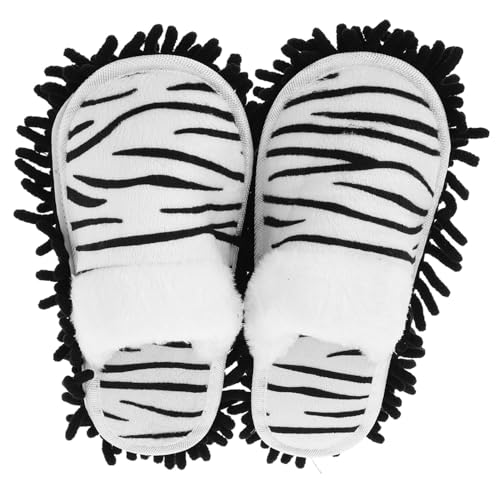 Outanaya Mop Slippers für Bodenreinigung mit Dicker Warmer Sohle Chenille Hauspuschen für Parkett Fliesen Vinyl rutschfest Vielseitig Einsetzbar für Zuhause Büro Hotel Outanaya Mop Slippers für Bodenreinigung mit Dicker Warmer Sohle Chenille Hauspuschen für Parkett Fliesen Vinyl rutschfest Vielseitig Einsetzbar für Zuhause Büro Hotel von Outanaya