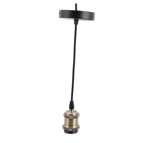 Outanaya Retro Pendelleuchtenfassung aus Feuer und Hitzebeständigem Aluminium Kabel Vintage Deckenlampenhalterung für Zuhause Bar und DIY Beleuchtung von Outanaya
