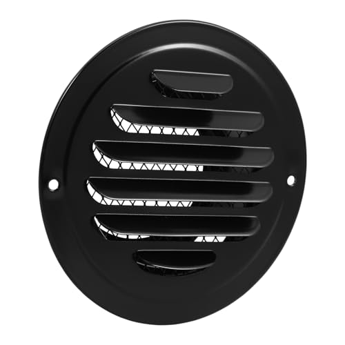 Outanaya Runder Lüftungsdeckel Ventilationsdiffusor für Klimaanlage Runde Wand und Deckenmontage Elegantes und Langlebiges Design für Luftverteilung von Outanaya