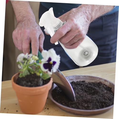Outanaya Sprühflasche Transparent Hitzebeständig Verstellbare Düse Nachfüllbar für Garten Büro Reinigung Haustierpflege von Outanaya