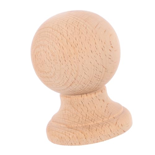 Outanaya Vintage Roman Stil Dekor Finials Handgefertigte Massivholz Säulenabschlüsse für Gardinenstangen Möbel und Treppengeländer Glatte Oberfläche Vielseitige Wohnaccessoires Outanaya Vintage Roman Stil Dekor Finials Handgefertigte Massivholz Säulenabschlüsse für Gardinenstangen Möbel und Treppengeländer Glatte Oberfläche Vielseitige Wohnaccessoires von Outanaya