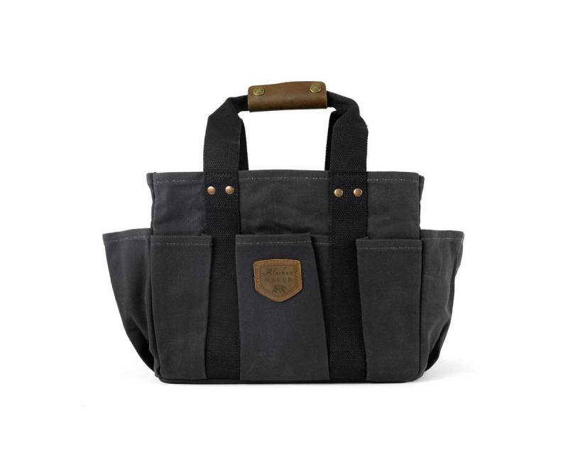 Outbacker Werkzeugtasche Der Gardener- Gärtnertasche aus gewachstem Canvas und Leder von Outbacker