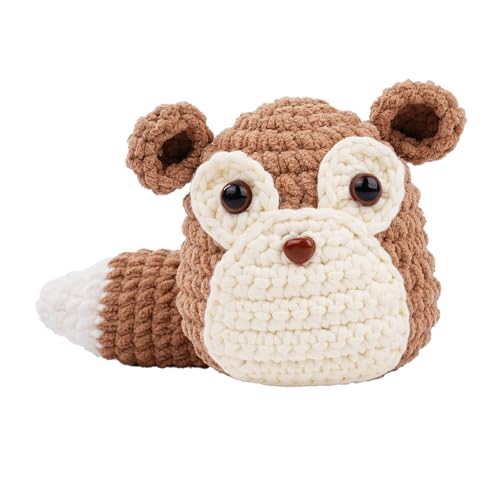 Outbit Häkel set für Anfänger, komplettes Häkelset mit Schritt-für-Schritt-Video-Tutorials, ideales DIY-Geschenk für Erwachsene und Bastelliebhaber (Scurry) von Outbit