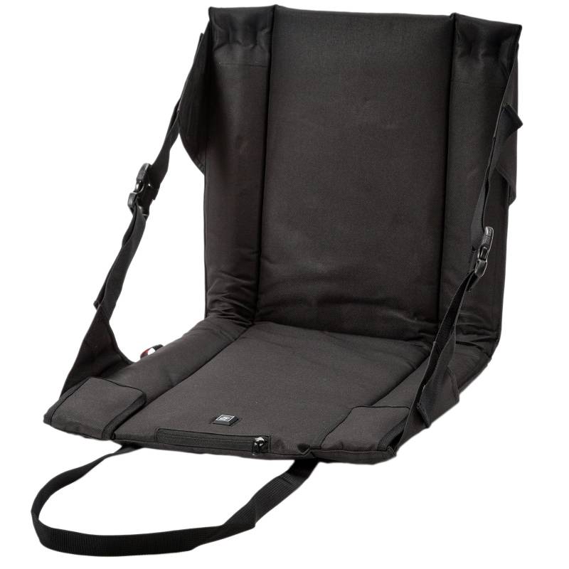 OUTCHAIR BackUp Thermo Sitz Heizkissen Jagd Angeln Stadion Kissen Beheizbar Akku-black von Outchair