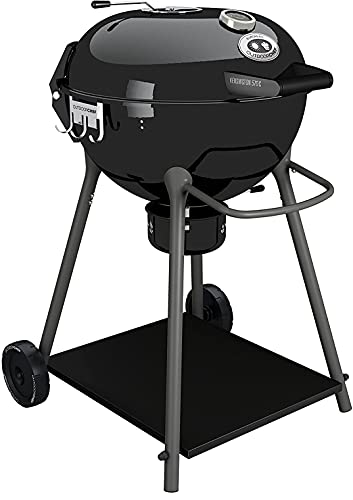 Outdoorchef Kensington 570 ULINE Holzkohlegrill Ø 54cm, 6 Personen Grill Holzkohle, fahrbarer Kugelgrill mit Deckel für Terrasse/Garten/Balkon, inkl 6 Brennpaste von OUTDOORCHEF