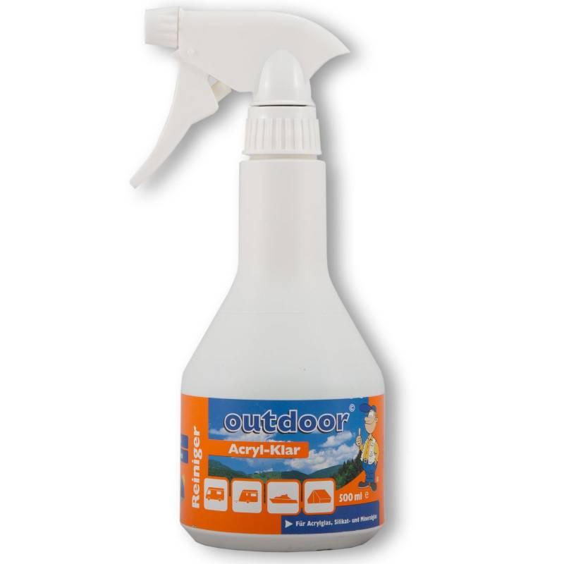 OUTDOOR Acryl Glas Reiniger - Acrylpflege Politur Zelt Boot Wohnmobil Bad Dusche von Outdoor International