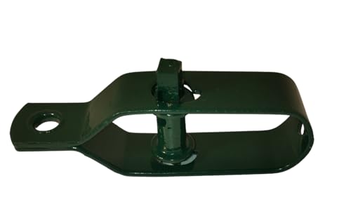 NRV-Outdoorbedarf 25x Drahtspanner, verzinkt, grün kunststoffbeschichtet, Größe 3/100 mm, 85 Gramm (25 Stück, Grün, Grösse 100 mm, 85 Gramm Einzelgewicht) von NRV-Outdoorbedarf