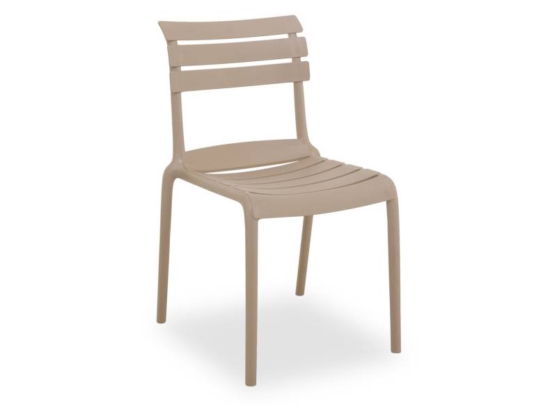 Outdoor Gartenstuhl Gartenstuhl outdoor BEN beige BHT 57x82x41 cm beige Stapelstuhl Outdoor Gartenstuhl Gartenstuhl outdoor BEN beige BHT 57x82x41 cm beige Stapelstuhl von Outdoor