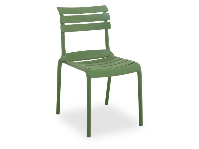 Outdoor Gartenstuhl Gartenstuhl outdoor BEN grün BHT 57x82x41 cm grün Stapelstuhl Outdoor Gartenstuhl Gartenstuhl outdoor BEN grün BHT 57x82x41 cm grün Stapelstuhl von Outdoor