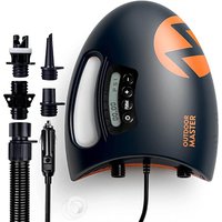 The Shark Elektrische Luftpumpe SUP Pumpe Hochdruck mit 20PSI 12V DC von OutdoorMaster