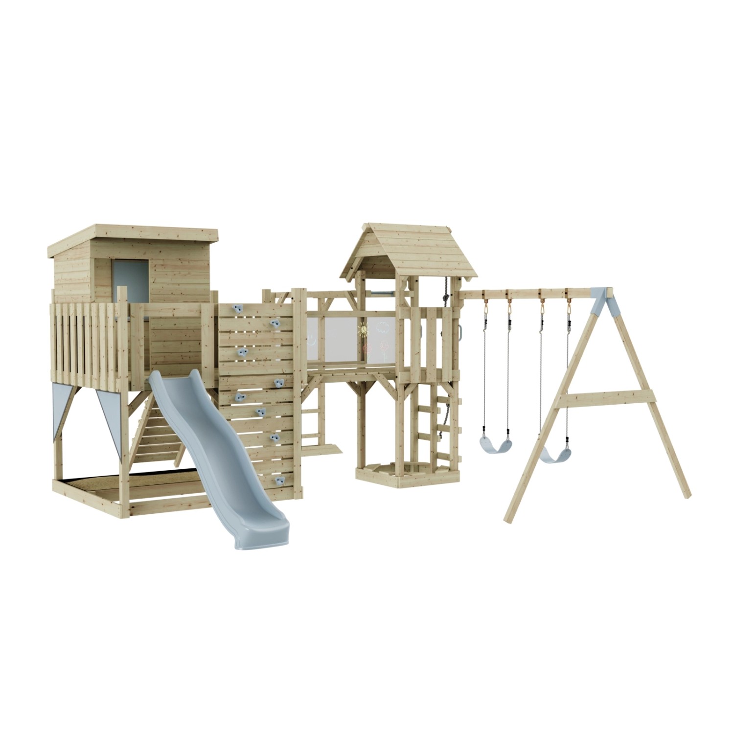 OutdoorToys Spielturm Malou mit Kinderschaukel Eisblau OutdoorToys Spielturm Malou mit Kinderschaukel Eisblau von OutdoorToys
