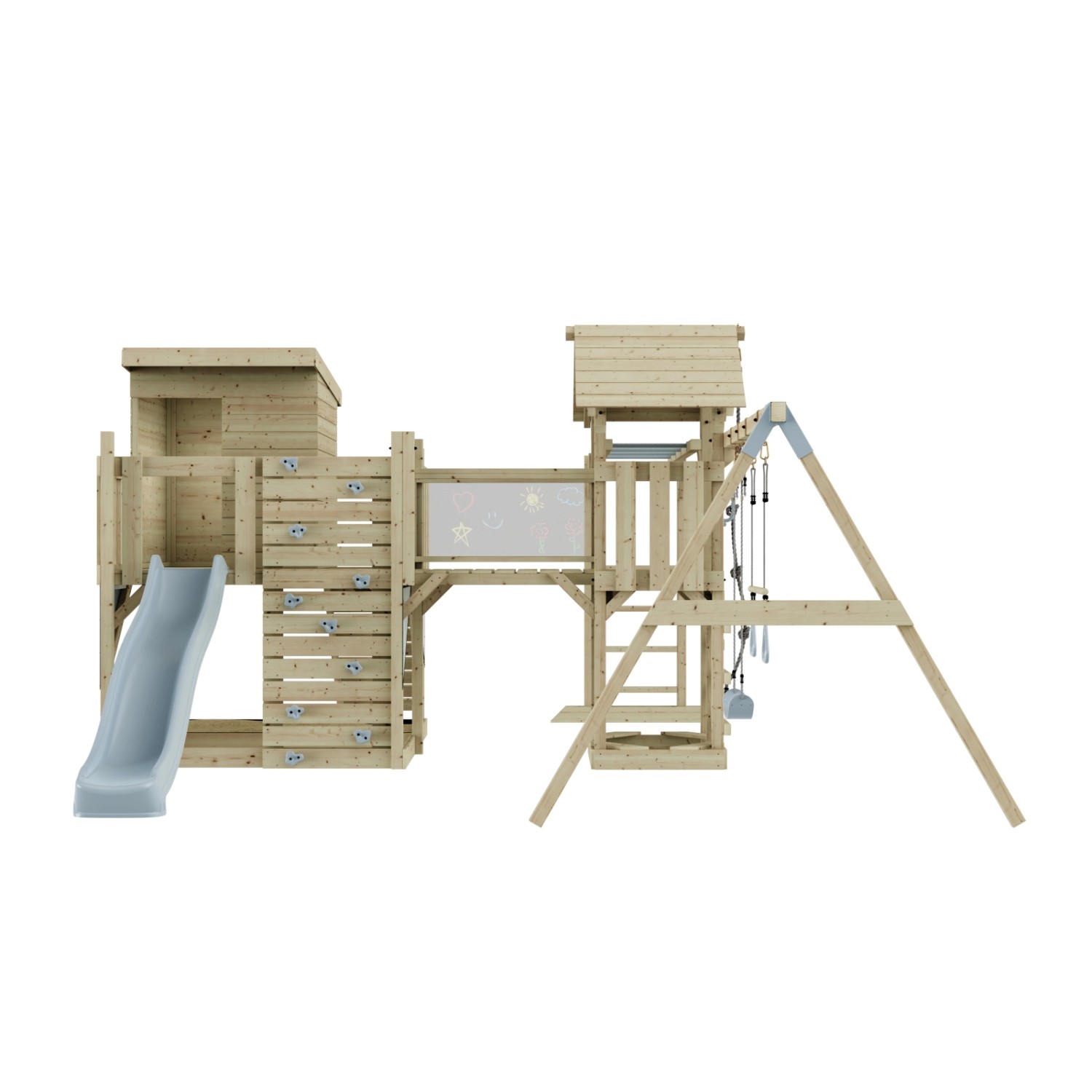 OutdoorToys Spielturm Malou mit Trapezschaukel Eisblau OutdoorToys Spielturm Malou mit Trapezschaukel Eisblau von OutdoorToys