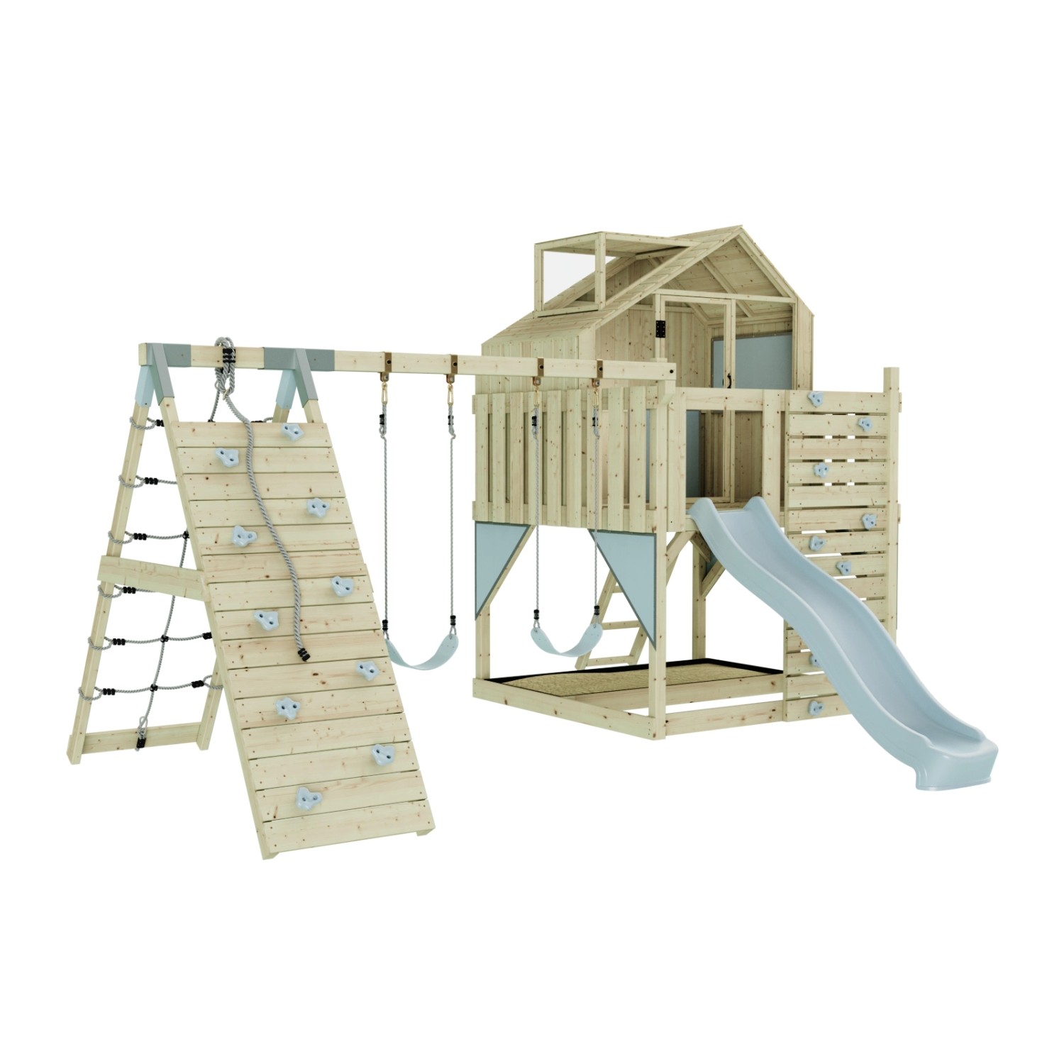 OutdoorToys Spielturm Oscar mit Kinderschaukel Eisblau OutdoorToys Spielturm Oscar mit Kinderschaukel Eisblau von OutdoorToys