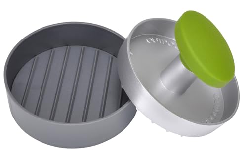 OUTDOORCHEF Grillzubehör, Burger Presse, Silber, 12,5x7,5x6,5 cm, 14.491.32 von OUTDOORCHEF