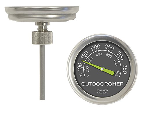 Outdoorchef Grillthermometer bis 400 °C | Deckelthermometer Klassisch mit extra großem Ziffernblatt Outdoorchef Grillthermometer bis 400 °C | Deckelthermometer Klassisch mit extra großem Ziffernblatt von OUTDOORCHEF