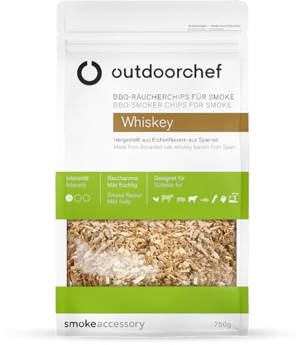 OUTDOORCHEF Smoke Räucherchips - Whiskey von OUTDOORCHEF