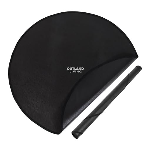 Outdoor Living Feuerschutzmatte, feuerbeständig, 86,4 cm, hochtemperaturbeständiger Oberflächenschutz für CSA-zugelassene Gas-Feuerstellen von Outland Living