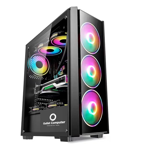 PC Gaming Desktop-PC kompatibel mit Intel i5 - GeForce 4 GB GDDR5 - Windows 11 PRO - WiFi USB - HDMI und VGA - Wireless - Büro Internet Schule (RAM 32 GB - SSD 1 TB) von Outlet Computer Outsider