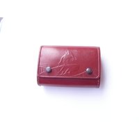 Vintage Rot Kunstleder Case Alte Box Elektrorasierer Geprägtem Werkzeugkasten Mit Fahrer Hela von OutlivedMemories