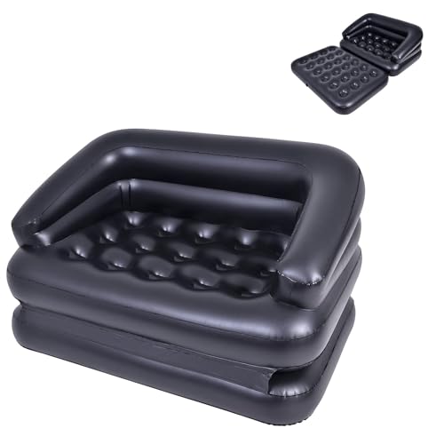 Outraveler Aufblasbare Couch Air Sofa Bett Aufblasbare Matratze für Camping Wasserdicht Schwarz Outraveler Aufblasbare Couch Air Sofa Bett Aufblasbare Matratze für Camping Wasserdicht Schwarz von Outraveler
