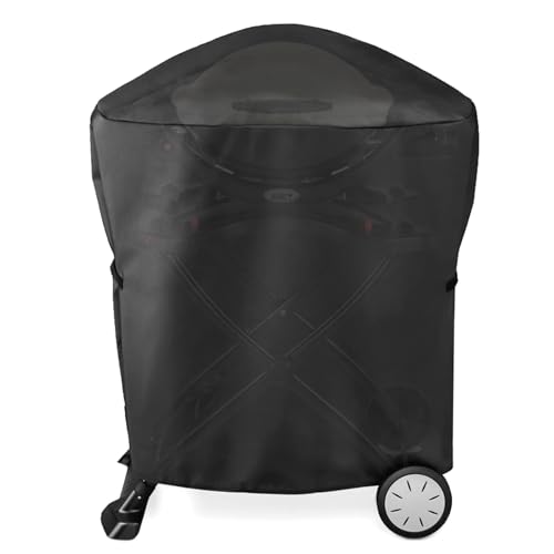 Outspark 7113 Grillabdeckung für Weber Q100 Q1000 Q1200 Q200 Q2000 Q2200 Serie - BBQ Grillzubehör für Weber Q Serie Grillabdeckung von Outspark