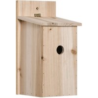 Outsunny 2er Set Nistkasten für Kolibri Wildvögel Vogelnistkasten aus Holz Vogelhaus Vogelfutterhaus von Outsunny