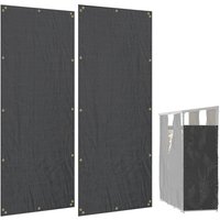 Outsunny - Kaminholzregal Abdeckung Abdeckplane für Brennholzregal 600D Oxford Wasserdicht Holzregalabdeckung Aussen Schutzhülle wetterfeste Outsunny - Kaminholzregal Abdeckung Abdeckplane für Brennholzregal 600D Oxford Wasserdicht Holzregalabdeckung Aussen Schutzhülle wetterfeste von Outsunny