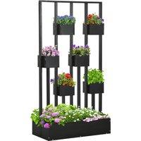 Blumenkasten, Hochbeet, Pflanzkasten von Outsunny