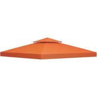 Ersatzdach für Pavillon 3x3m wasserabweisend Pavillondach für Metallpavillon Pavillon Ersatzdach Gartenpavillon Partyzelt Gartenzelt Polyester von Outsunny
