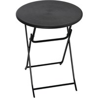 Gartentisch, Runder Klapptisch, Ø60 cm Beistelltisch für 2 Personen Gartentisch, Runder Klapptisch, Ø60 cm Beistelltisch für 2 Personen von Outsunny