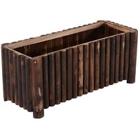 Hochbeet Pflanzkasten Kräuterbeet Pflanzbeet Gemüsebeet Holz Hochbeet Pflanzkasten Kräuterbeet Pflanzbeet Gemüsebeet Holz von Outsunny