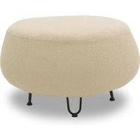 Outdoor Sofa 300 011 Hocker, Gartensofa, Gartenmöbel, Outdoor Möbel, beige, 78 x 78 x 46cm   Aosom von Outsunny