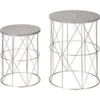 Outsunny 2er-Set Gartentisch Beistelltische Retro Couchtische mit Metallkorb Design für Garten Balkon Ø41 x 46 cm Aosom.de Outsunny 2er-Set Gartentisch Beistelltische Retro Couchtische mit Metallkorb Design für Garten Balkon Ø41 x 46 cm Aosom.de von Outsunny