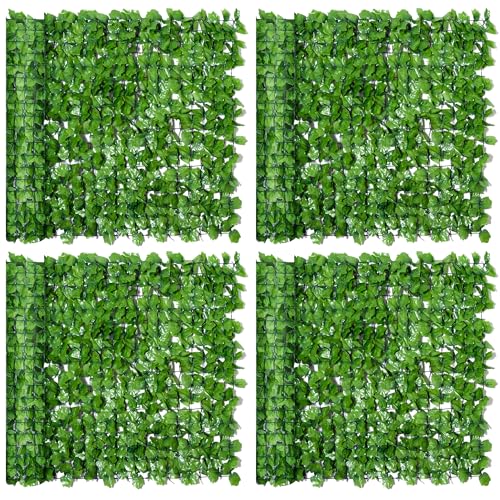 Outsunny 4er Set Künstliche Hecke Sichtschutzhecke Terrasse Wanddekoration Wanddekoration Hellgrün 300 x 100 cm Outsunny 4er Set Künstliche Hecke Sichtschutzhecke Terrasse Wanddekoration Wanddekoration Hellgrün 300 x 100 cm von Outsunny