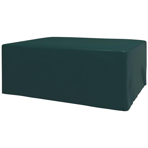 Outsunny Abdeckplane Schutzhülle Gartenmöbel Abdeckhaube Wasserdicht UV-Schutz extra Befestigung Rechteckig PE Grün 235 x 190 x 90 cm von Outsunny
