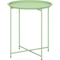 Outsunny Beistelltisch klappbar Gartentisch Ø46 x 50 cm Rund wetterfest Balkontisch mit klappbar Tischbeine Campingtisch Klapptisch Kaffeetisch für Outsunny Beistelltisch klappbar Gartentisch Ø46 x 50 cm Rund wetterfest Balkontisch mit klappbar Tischbeine Campingtisch Klapptisch Kaffeetisch für von Outsunny