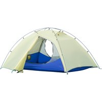 Outsunny Camping Zelt für 2 Personen  Kuppelzelt, PU3000mm, Einfache Einrichtung, Leicht, Aluminium, Nylon, Cremeweiß, 230x140x110cm  Aosom.de von Outsunny