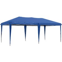 Outsunny Faltpavillon blau Polyester-Mischgewebe B/H/L: ca. 295x265x585 cm von Outsunny