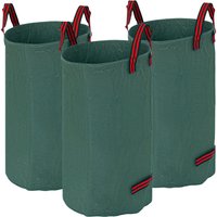 Outsunny Gartenabfallsack 3er Set grün B/H/L: ca. 45x76x45 cm von Outsunny