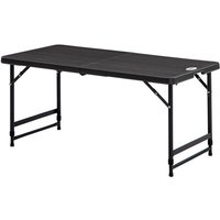 Outsunny Gartentisch, LxBxH: 118 x 60 x 74 cm - grau Outsunny Gartentisch, LxBxH: 118 x 60 x 74 cm - grau von Outsunny