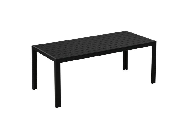 Outsunny Gartentisch Garten Esstisch Balkontisch aus Alu (Partytisch, 1-St., Terrassentisch), Polyholz, Schwarz, 190 x 84,5 x 72 cm Outsunny Gartentisch Garten Esstisch Balkontisch aus Alu (Partytisch, 1-St., Terrassentisch), Polyholz, Schwarz, 190 x 84,5 x 72 cm von Outsunny