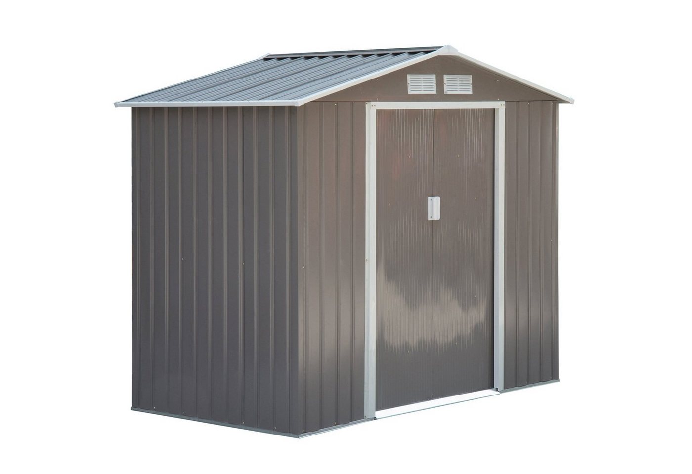 Outsunny Gerätehaus, BxT: 127x213 cm, (Set, 1 St., Set), mit Fundament von Outsunny