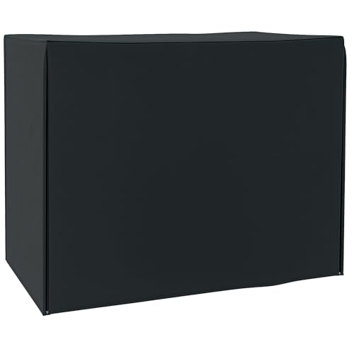 Outsunny Hollywoodschaukel Abdeckung, Wasserfest Schutzhülle für Gartenschaukel, Winddicht UV-Beständig Abdeckhaube mit UV-Schutz, Oxford, 220 x 125 x 172 cm Schwarz von Outsunny