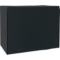 Outsunny Hollywoodschaukel-Abdeckung schwarz Polyester-Mischgewebe B/H/L: ca. 125x172x220 cm von Outsunny