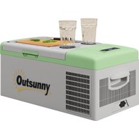 Outsunny Kompressor Kühlbox 16L, Kühlbox Auto 12/24V DC & 100-240V AC, bis -20°C, Tragbare Gefrierbox mit MAX/ECO Modi, Mini Kühlschrank Aosom Outsunny Kompressor Kühlbox 16L, Kühlbox Auto 12/24V DC & 100-240V AC, bis -20°C, Tragbare Gefrierbox mit MAX/ECO Modi, Mini Kühlschrank Aosom von Outsunny