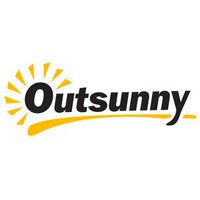 Outsunny Loungeset creme Aluminium B/H/T: ca. 138x83x82 cm von Outsunny