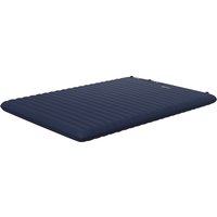 Outsunny Luftmatratze, Luftbett, Faltbar Campingbett für 2 Personen mit Fußpumpe, Tragetasche, für Camping, Reisen, Polyester, Blau, 195 x 140 x 10 cm von Outsunny