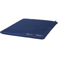Outsunny Luftmatratze aufblasbares Luftbett Campingmatratze Schlafmatte Navy Blau 195x138x10cm aus PVC und Polyester Pongee   Aosom.de von Outsunny
